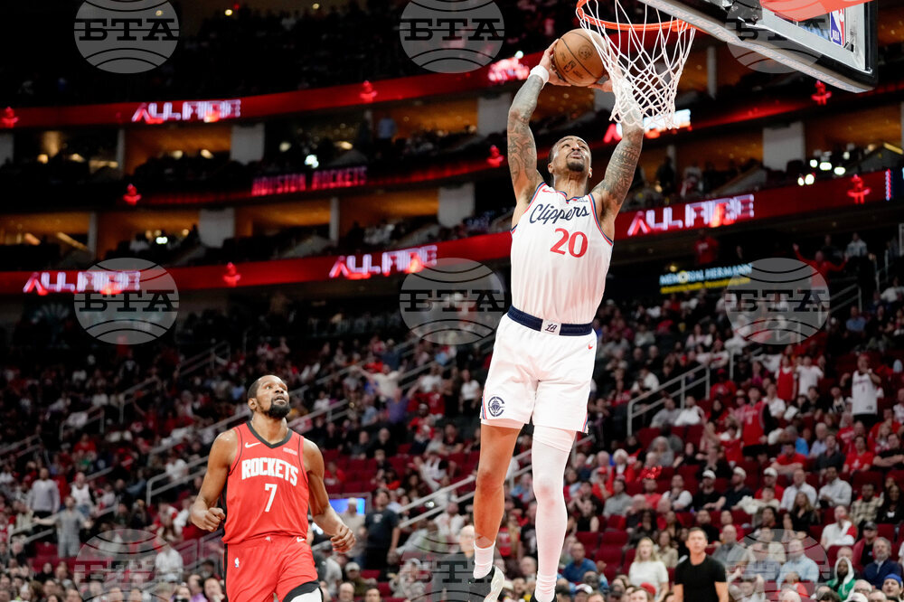 Clippers Rockets Basketball