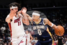 Heat Pelicans Basketball