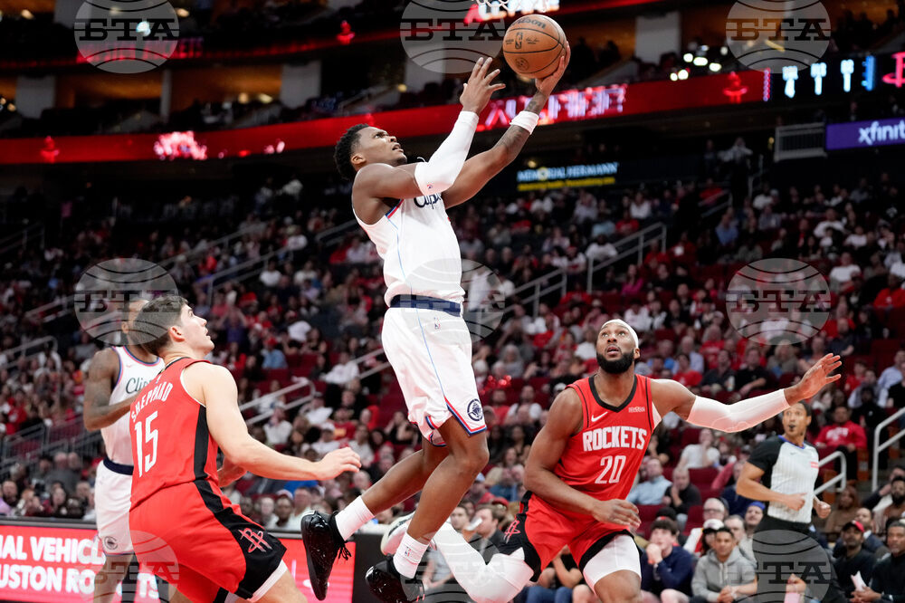 Clippers Rockets Basketball
