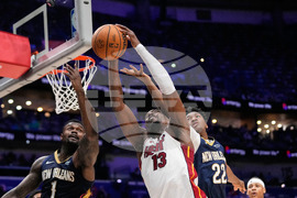 Heat Pelicans Basketball