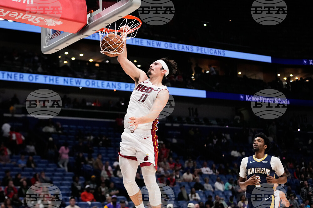 Heat Pelicans Basketball