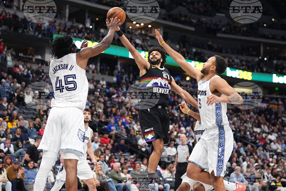 Grizzlies Nuggets Basketball