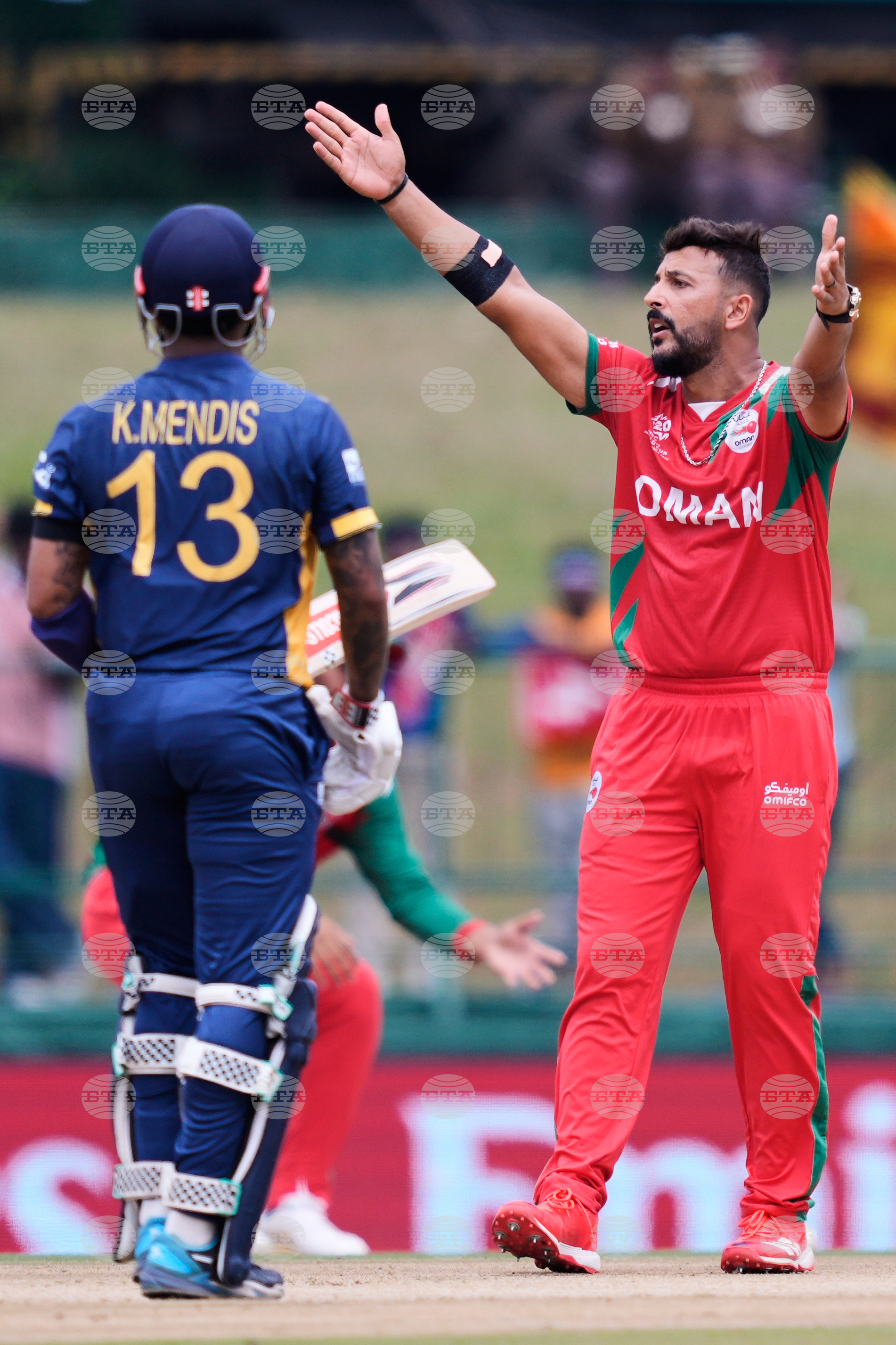 Sri Lanka Oman T20 WCup Cricket