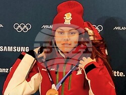 Лора Христова, биатлон, Олимпиада   снимка: спец. кор. на БТА Димитър Вельов