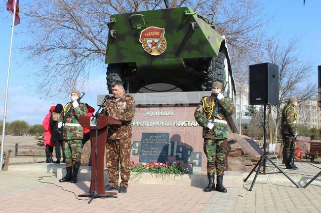 В Тараклия ще се състои възпоменателно събитие по повод 37 години от изтеглянето на съветските войски от Афганистан