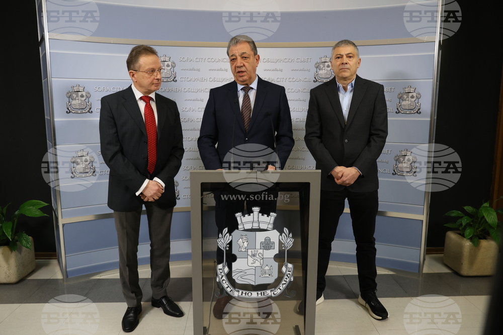 Столичен общински съвет - „Синя София“ - брифинг