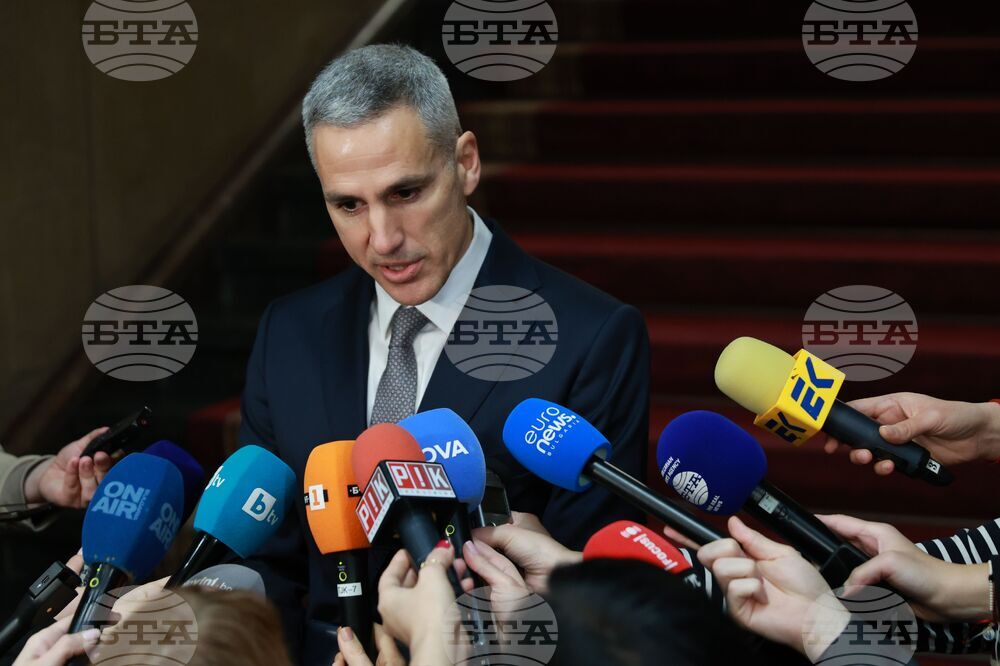 Андрей Гюров - президентство - брифинг