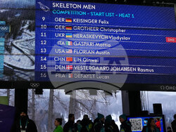 Milan Cortina Olympics Skeleton