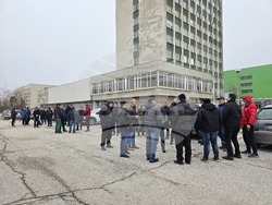 Свищов - работници - протест