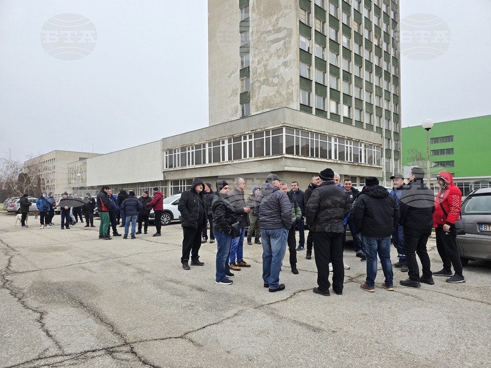 Свищов - работници - протест