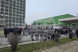 Свищов - работници - протест