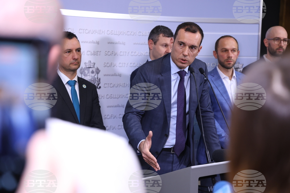 Столична община - Васил Терзиев - брифинг