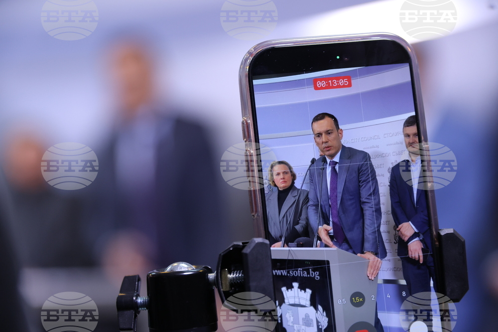 Столична община - Васил Терзиев - брифинг