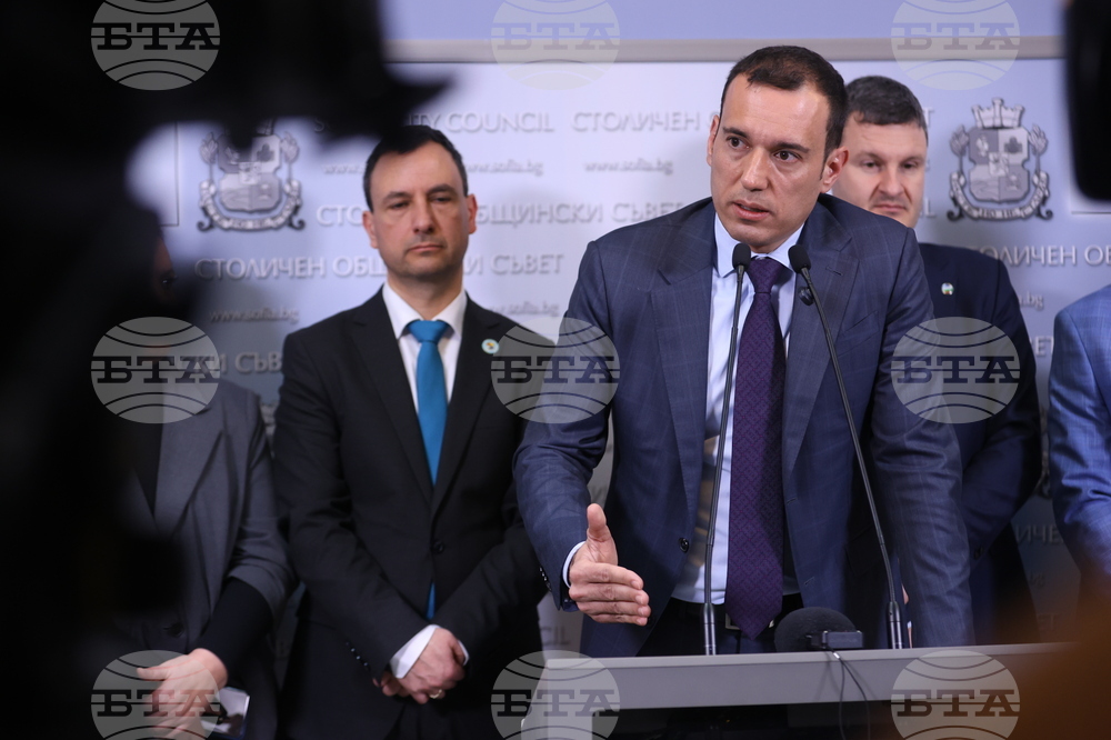 Столична община - Васил Терзиев - брифинг
