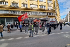 Северна Македония - синдикален протест