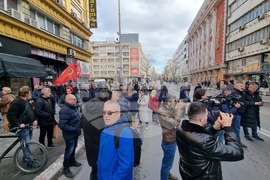 Северна Македония - синдикален протест
