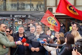 Северна Македония - синдикален протест
