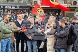Северна Македония - синдикален протест