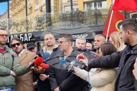 Северна Македония - синдикален протест