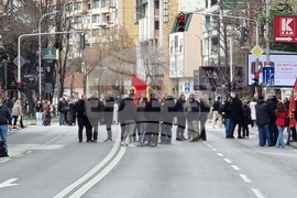 Северна Македония - синдикален протест