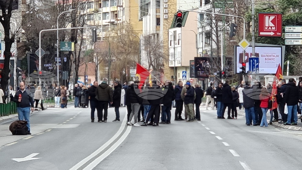 Северна Македония - синдикален протест