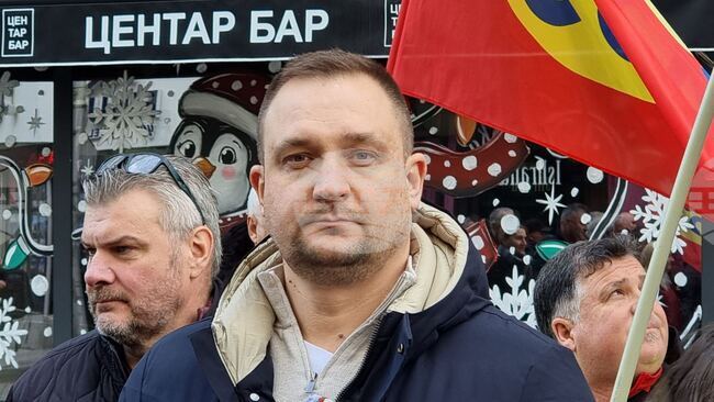 Северна Македония - синдикален протест