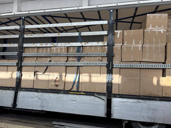 Близо пет милиона контрабандни цигари са разкрити на граничния пункт „Капитан Андреево" в камион, пътуващ от Турция за Нидерландия