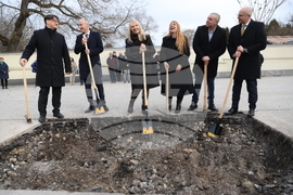 134-о Средно училище „Димчо Дебелянов" - ORT School - първа копка