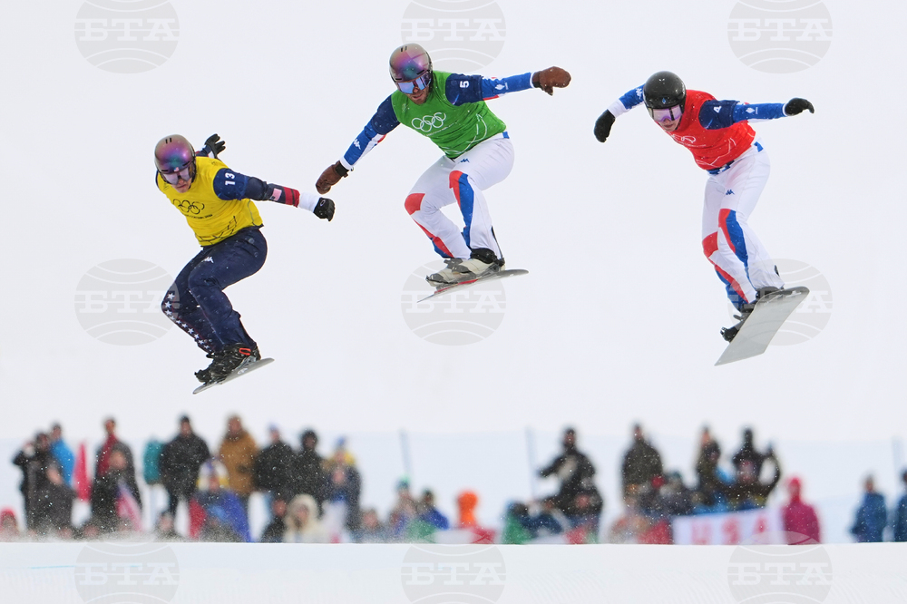 APTOPIX Milan Cortina Olympics Snowboard