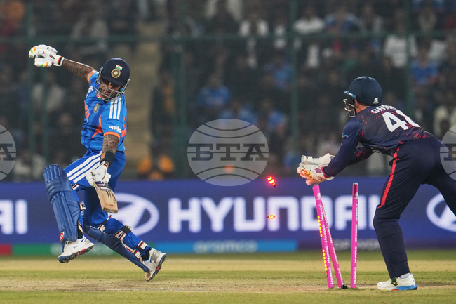 APTOPIX India Namibia T20 WCup Cricket