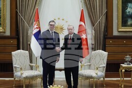 Турция - Анкара - Ердоган - Вучич - среща