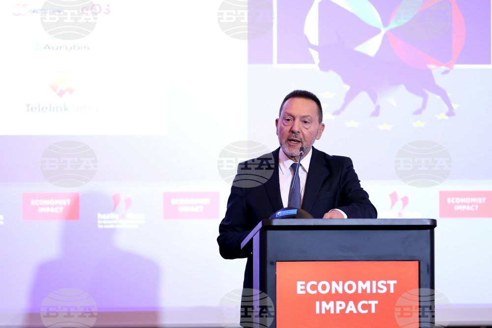 The World Ahead 2026 Sofia Gala Dinner - конференция - Янис Стурнарас