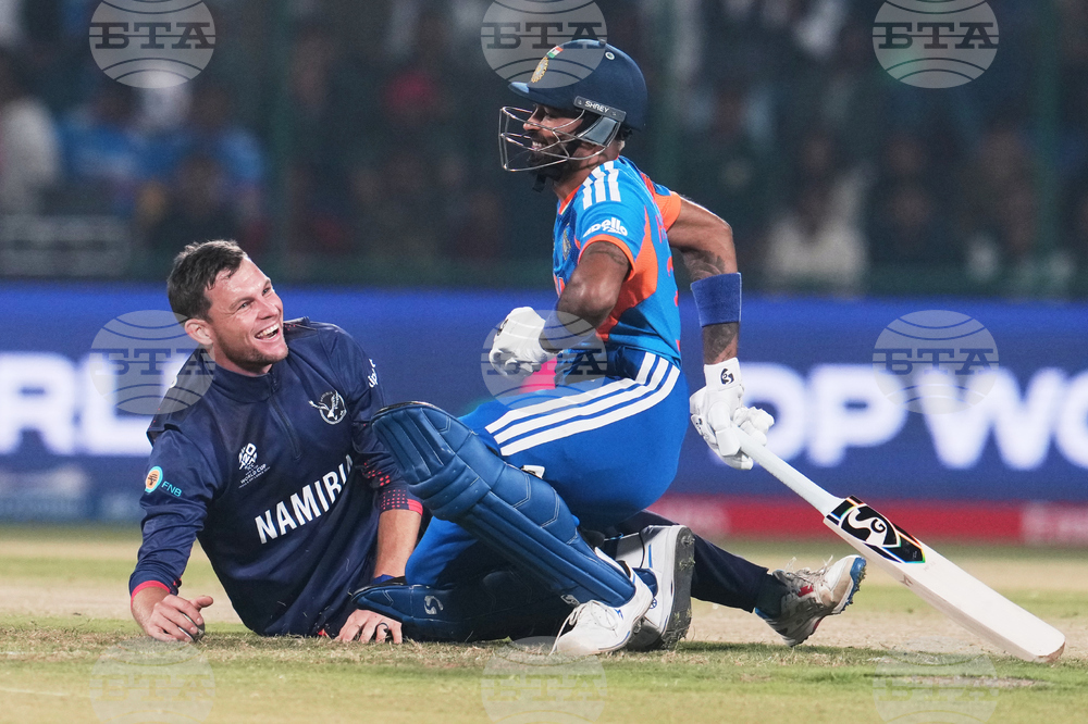 APTOPIX India Namibia T20 WCup Cricket