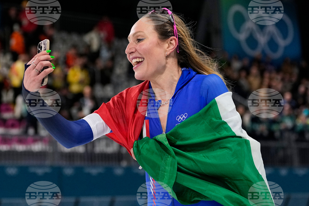 APTOPIX Milan Cortina Olympics Speedskating