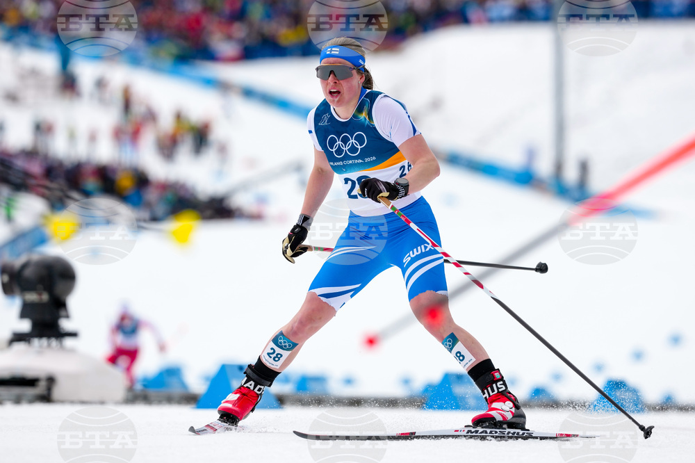 APTOPIX Milan Cortina Olympics Cross Country