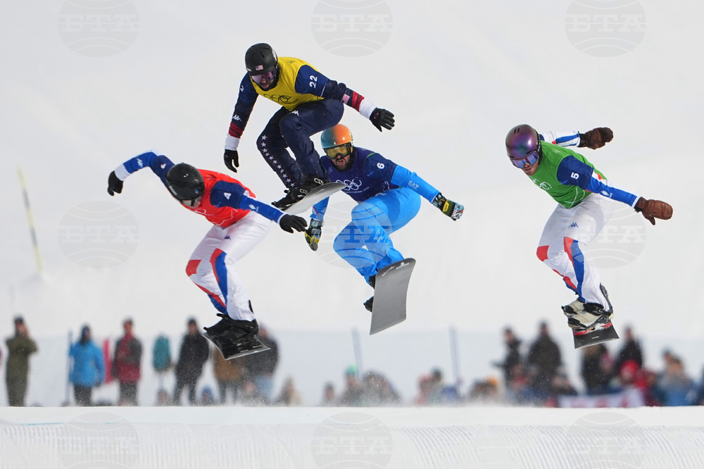 APTOPIX Milan Cortina Olympics Snowboard