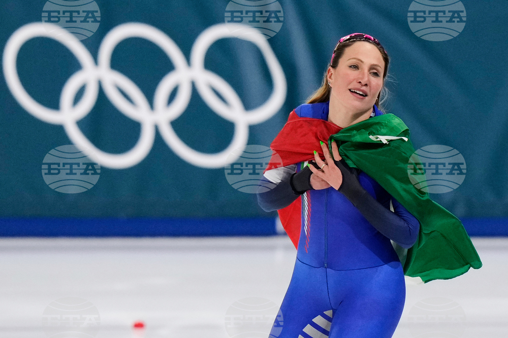 APTOPIX Milan Cortina Olympics Speedskating