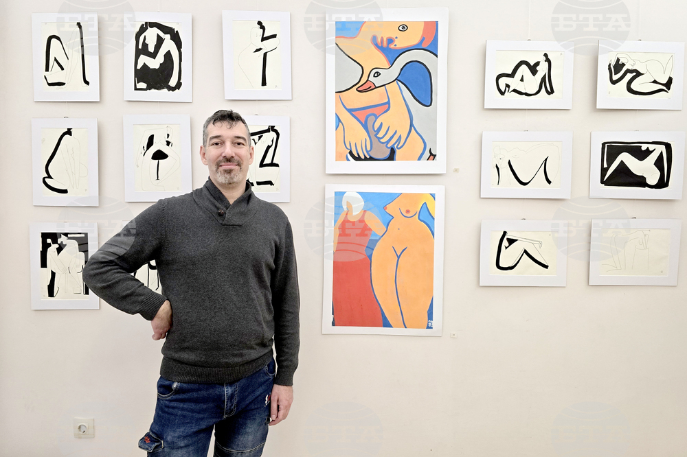 Пловдив - Павло Пономаренко - изложба „Близо до тялото“ - откриване