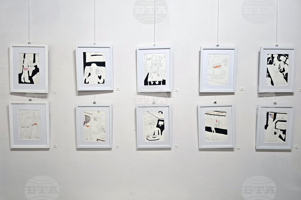 Пловдив - Павло Пономаренко - изложба „Близо до тялото“ - откриване