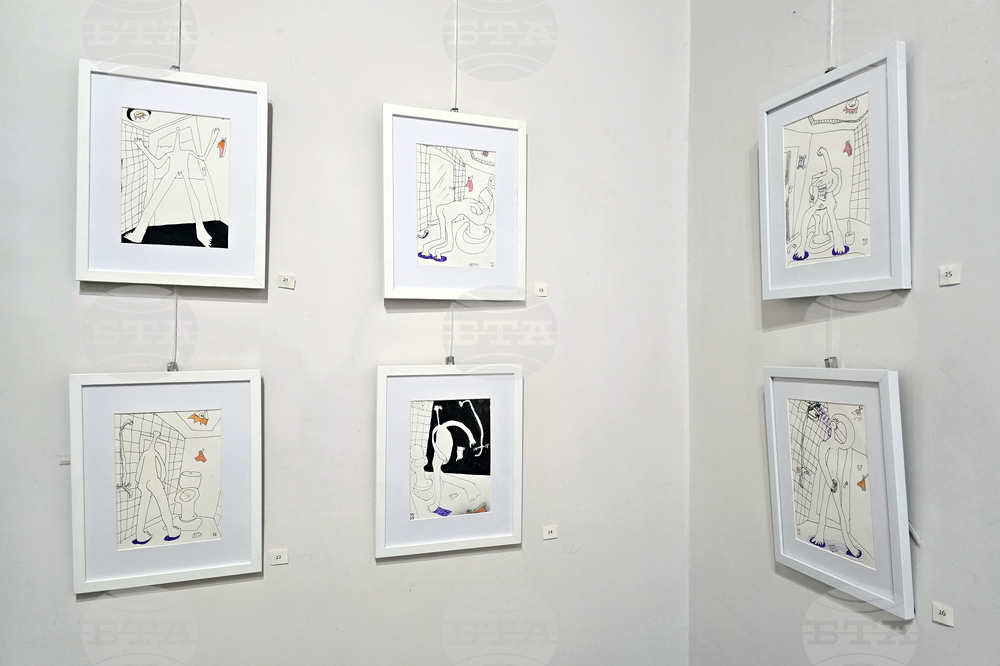 Пловдив - Павло Пономаренко - изложба „Близо до тялото“ - откриване