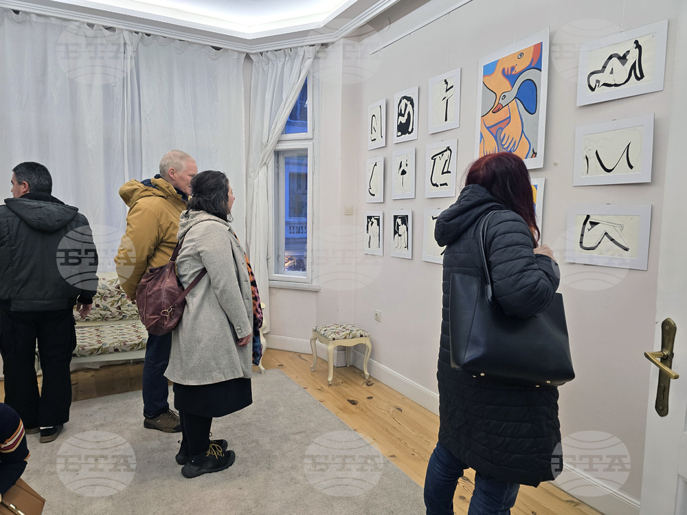 Пловдив - Павло Пономаренко - изложба „Близо до тялото“ - откриване