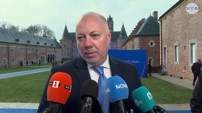 Премиерът в оставка Росен Желязков коментира теми от вътрешния и европейския дневен ред