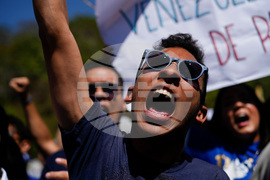 APTOPIX Venezuela Youth Day