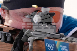 APTOPIX Milan Cortina Olympics Biathlon