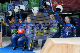 APTOPIX Milan Cortina Olympics Luge