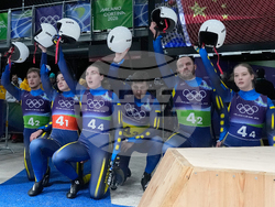 APTOPIX Milan Cortina Olympics Luge