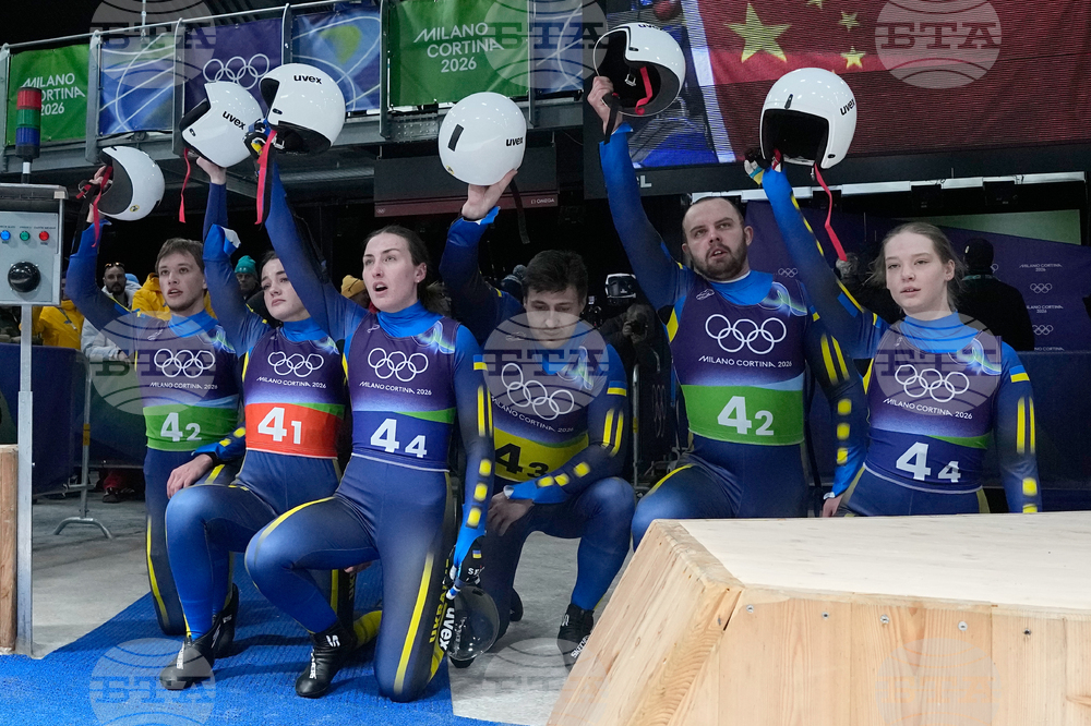 APTOPIX Milan Cortina Olympics Luge