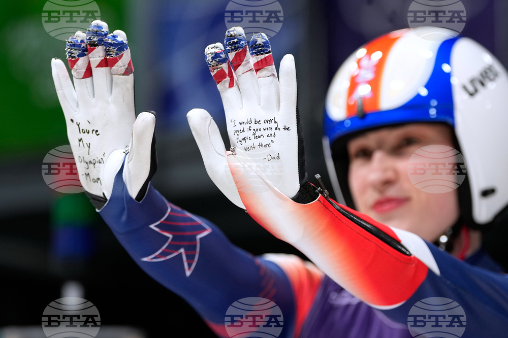 CORRECTION Milan Cortina Olympics Luge