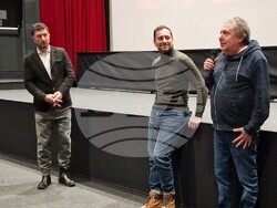 „Семката, филм за Мистер Сенко“ беше представен в кино „Одеон“, снимка – Даниел Димитров/ БТА