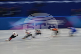 APTOPIX Milan Cortina Olympics Short Track Speedskating